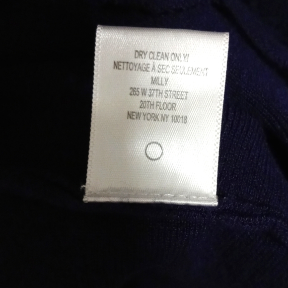🆕 💙Milly💙 - Navy Sleeveless Detail Hem Shift Dress - Picture 7 of 8